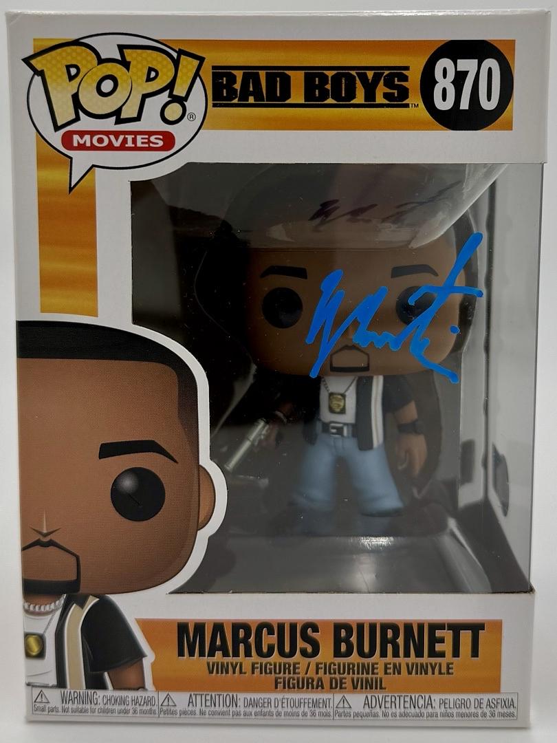 Martin Lawrence Bad Boys Marcus Burnett Signed Funko Pop - Beckett COA